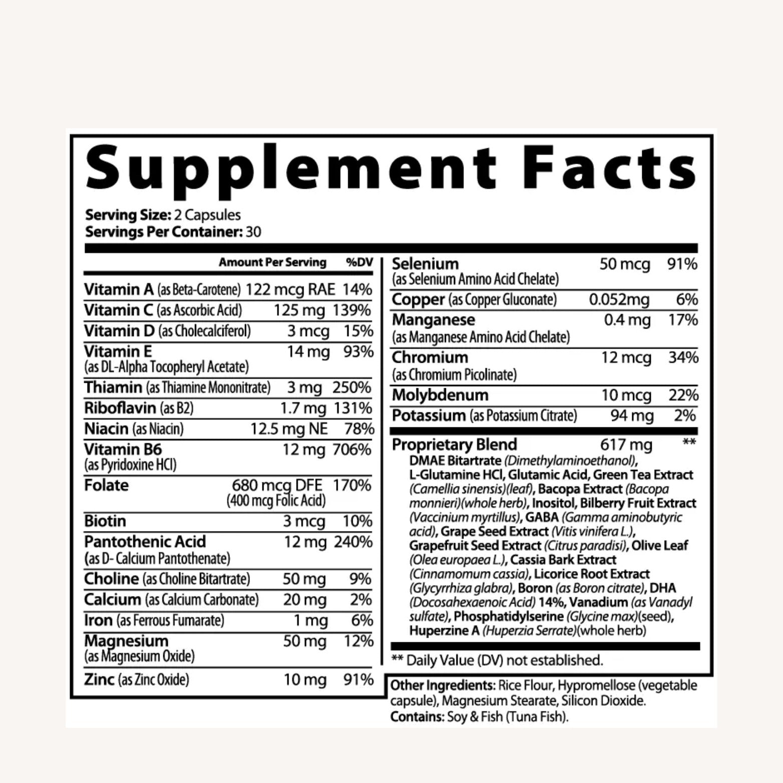 Vaimse turgutuse komplekt